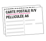 imprimer carte postale