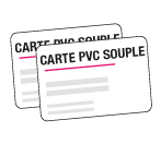  imprimer carte plastique souple